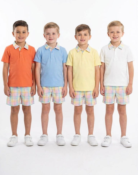 Boys multicoloured Tshirt and shirt set