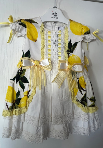 Lemon girls top & bloomers