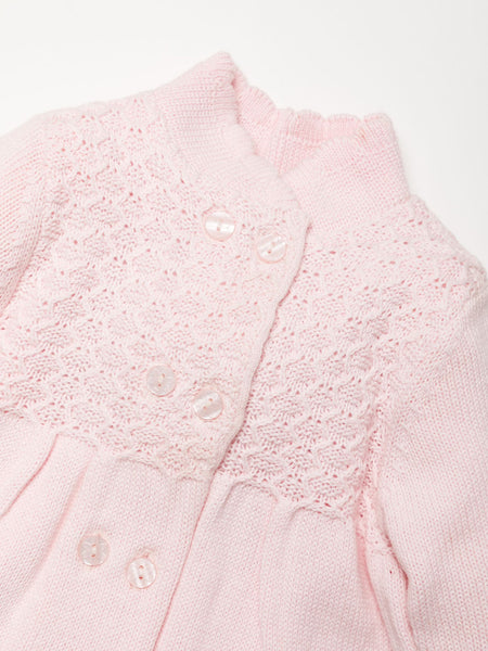 Baby Girl's Baby Pink Knitted