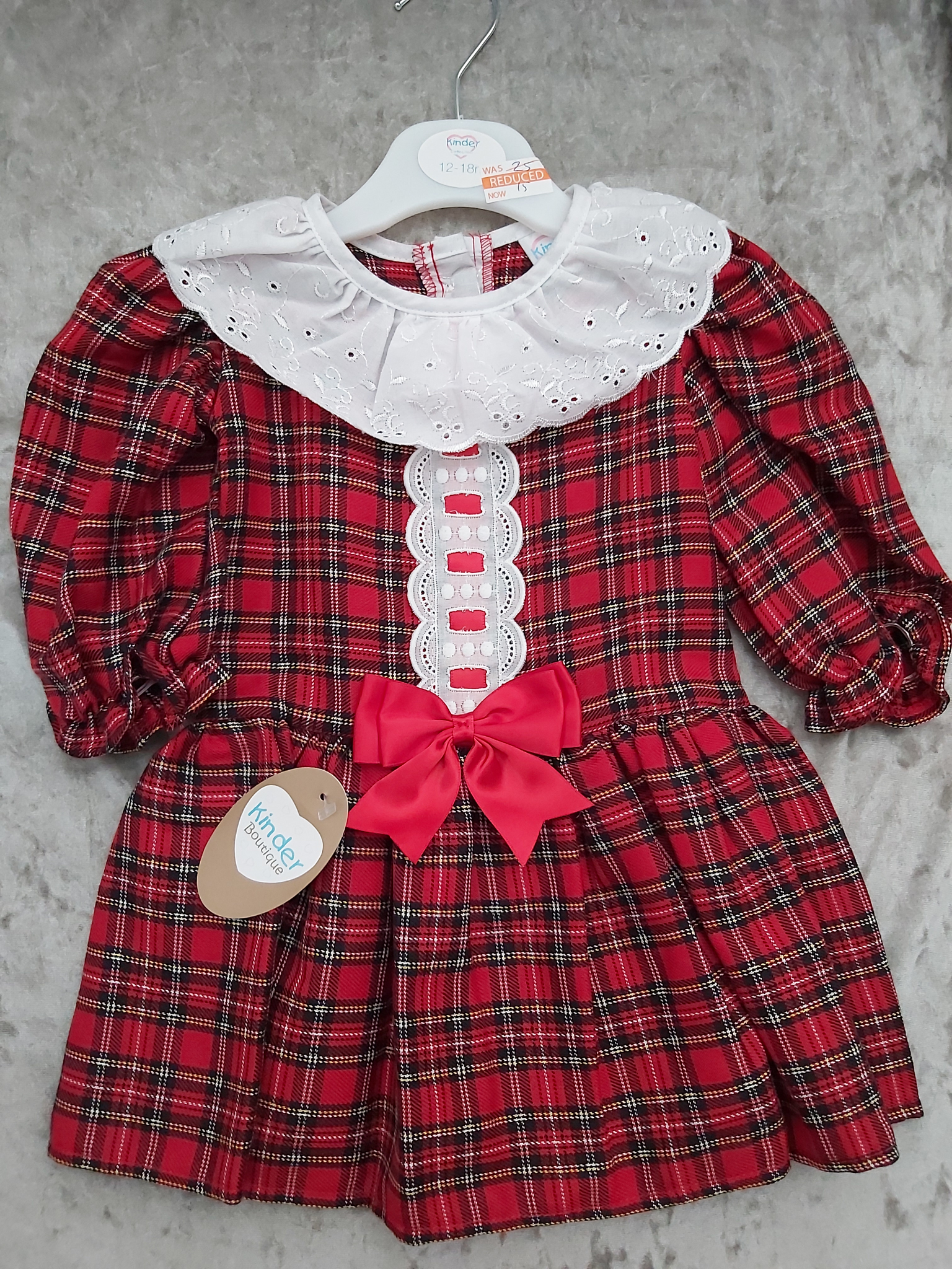 Tartan dress online baby girl
